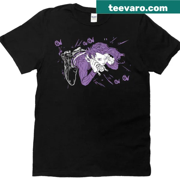 Playful typographic T-shirt with 'Hello Boosse' design