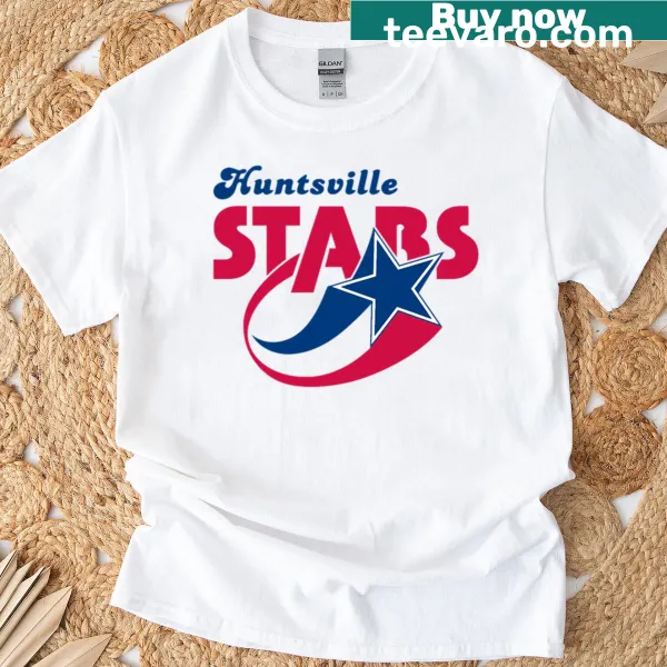 Hunts Star2 Tee with playful typography for sports fans