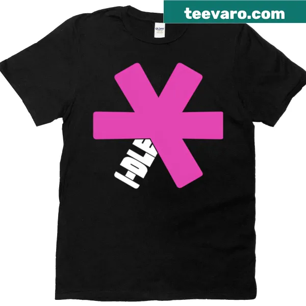 I-dle Asterisk logo T-shirt with minimalist design