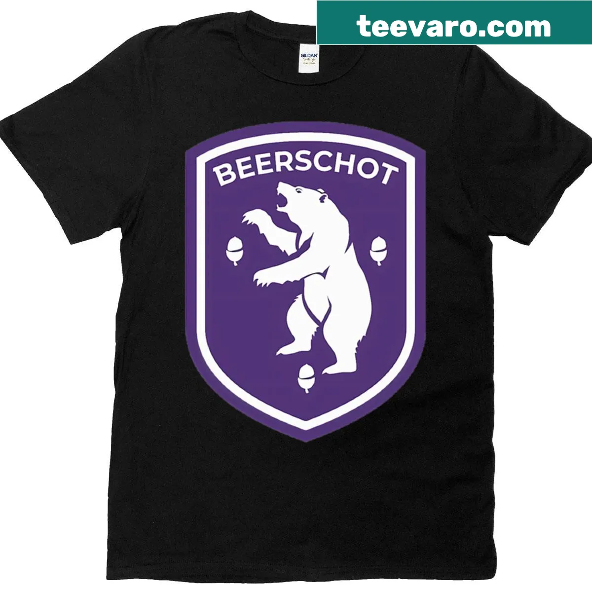 K Beerschot Vapng T-shirt featuring the club's logo — on a men's t-shirt