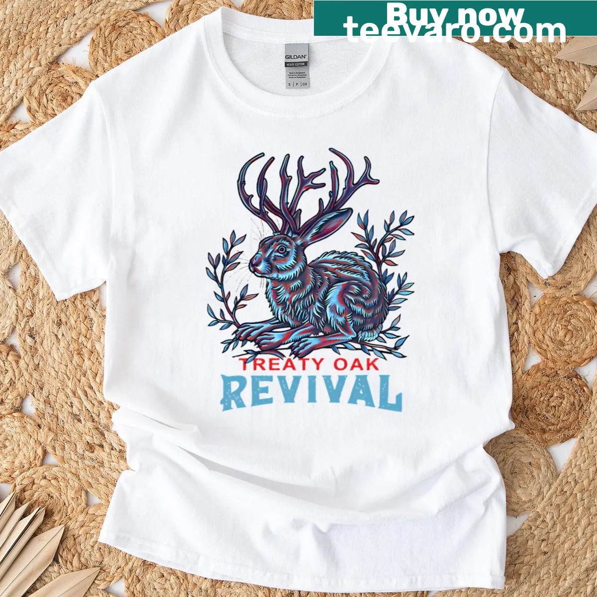 Texas country band logo T-shirt for music fans — on a men's t-shirt