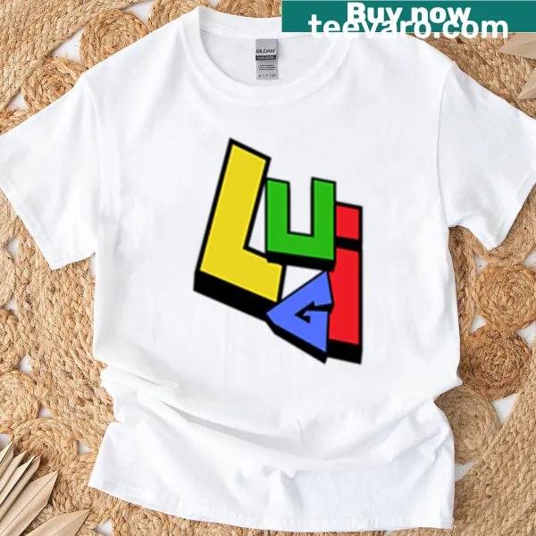 Luigi logo gaming t-shirt