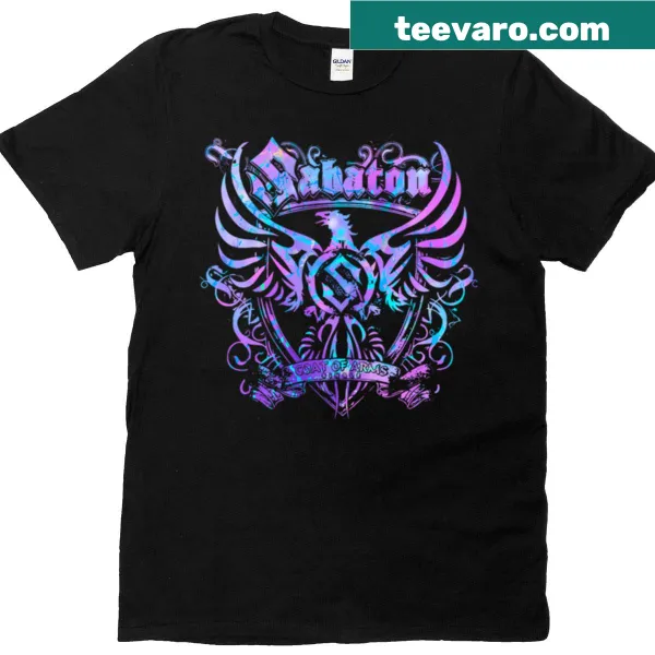 Vintage metal music band logo t-shirt