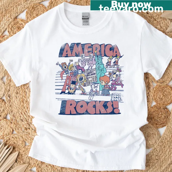 Cute vintage cartoon logo T-shirt for kids featuring movie themes