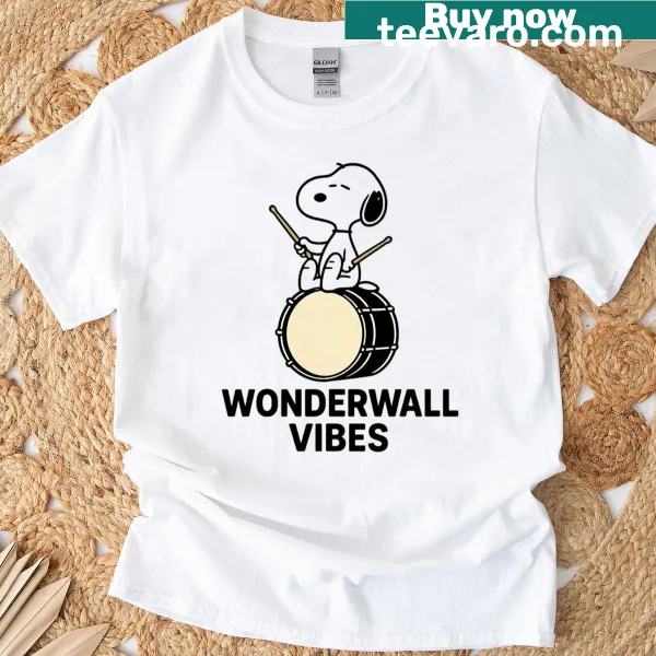 Cute Snoopy design t-shirt from Peanuts comic