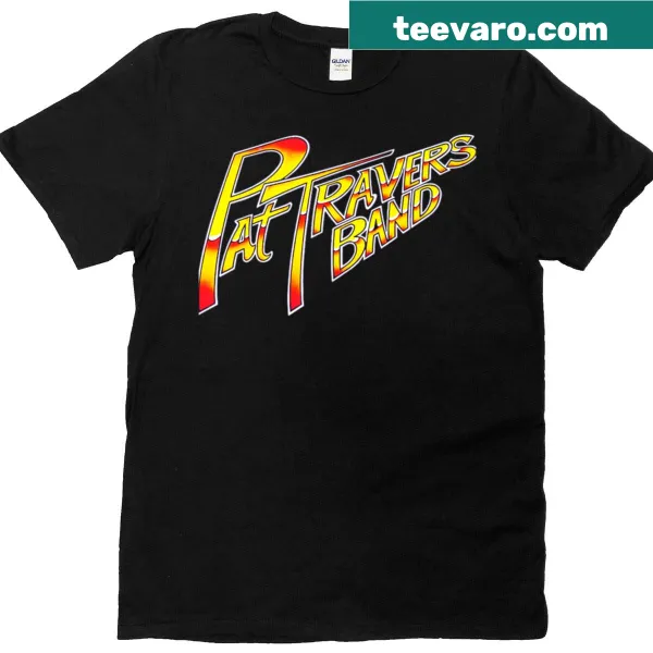 Pat Travers Band logo t-shirt for classic rock fans
