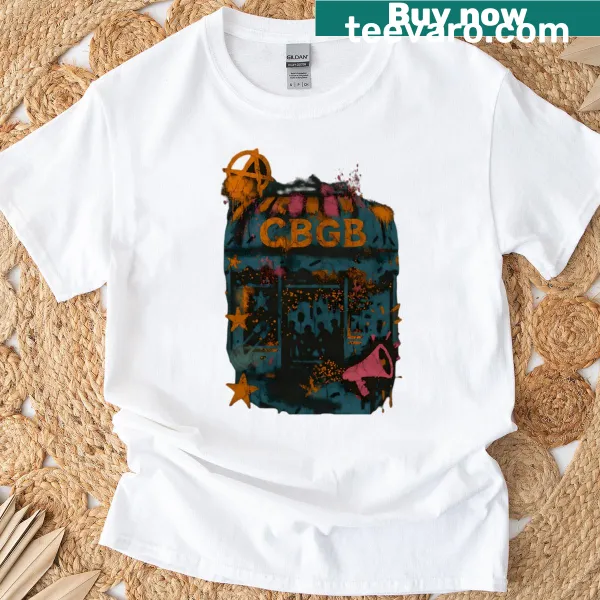 Vintage-style Omfug logo t-shirt for punk music lovers