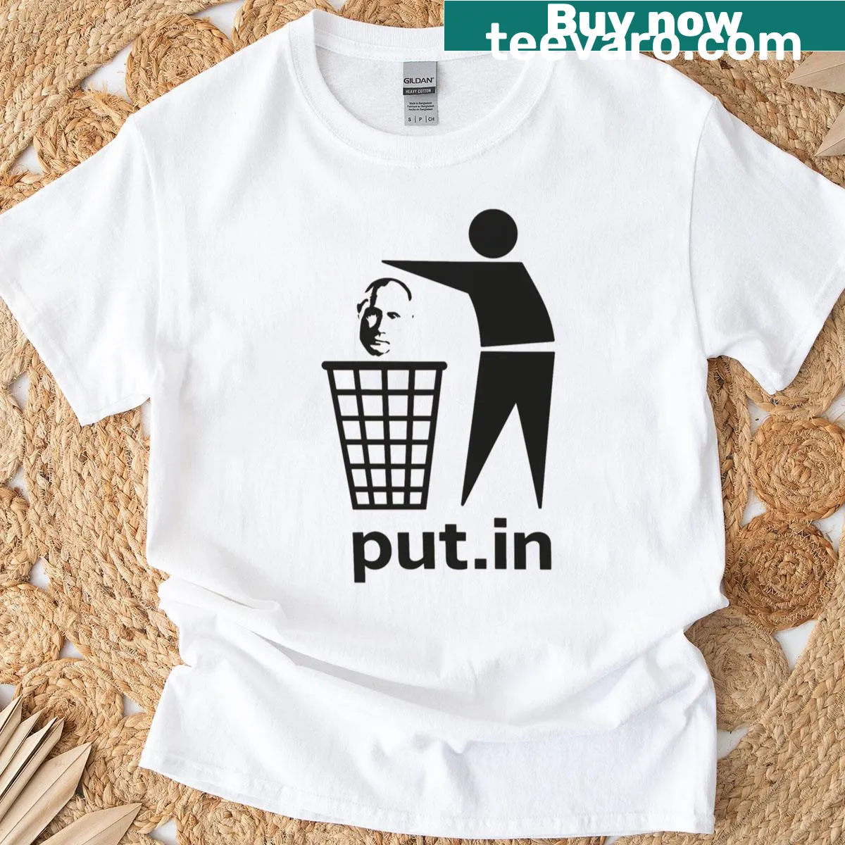 Roblox logo t-shirt featuring characters from the game — on a men's t-shirt