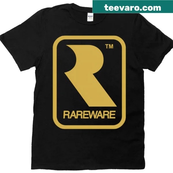 Vintage Rareware logo t-shirt with distressed design