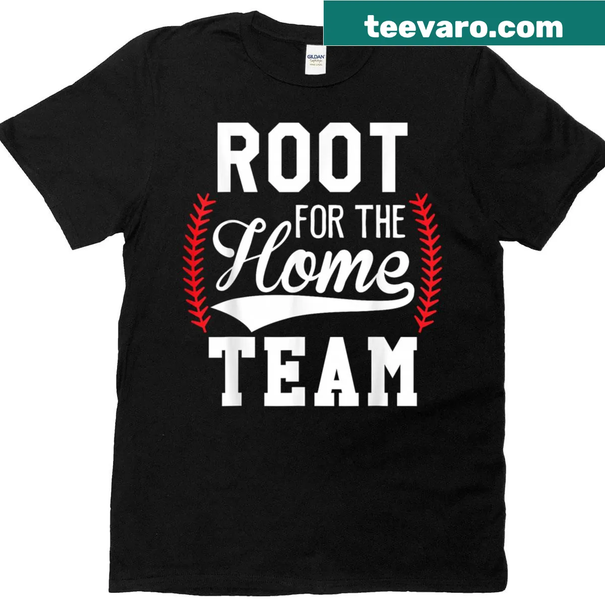 Funny baseball mom T-shirt featuring humorous game day design — on a men's t-shirt