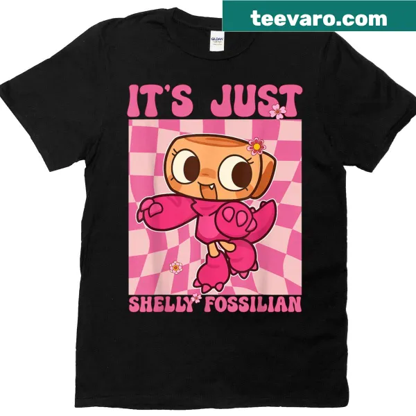 Cute Shelly plushie cartoon graphic t-shirt