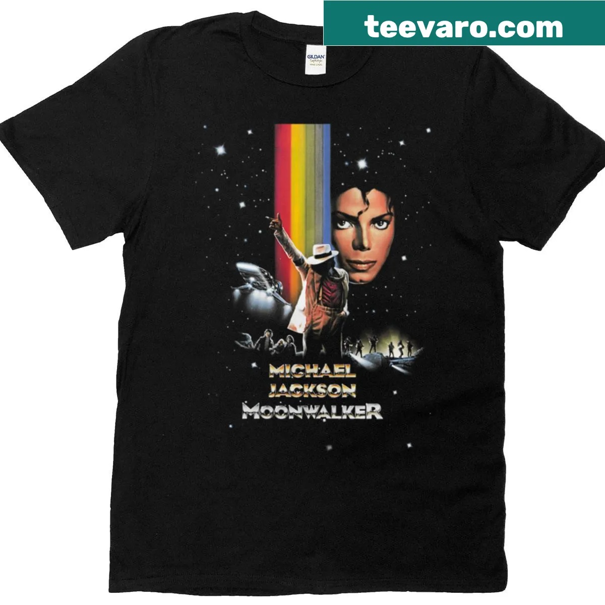 Funny Halloween T-shirt featuring a dancing zombie graphic — on a men's t-shirt