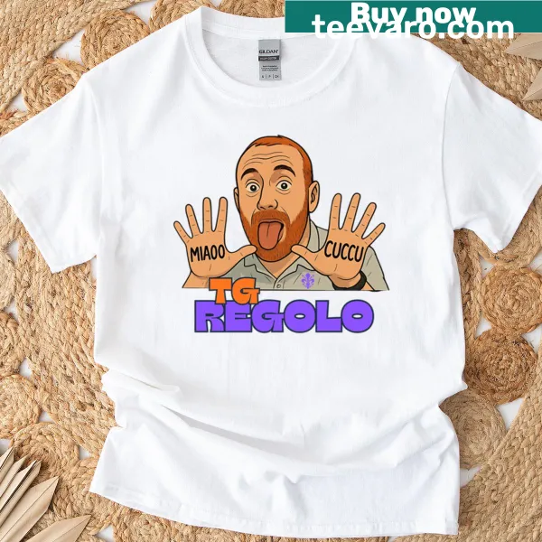 Quirky and playful Tgregolo Miaoo Cuccu t-shirt design