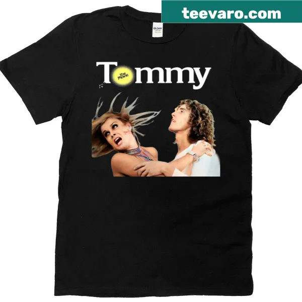 Oversized t-shirt featuring Tommy and Roger Daltrey inspired graphics