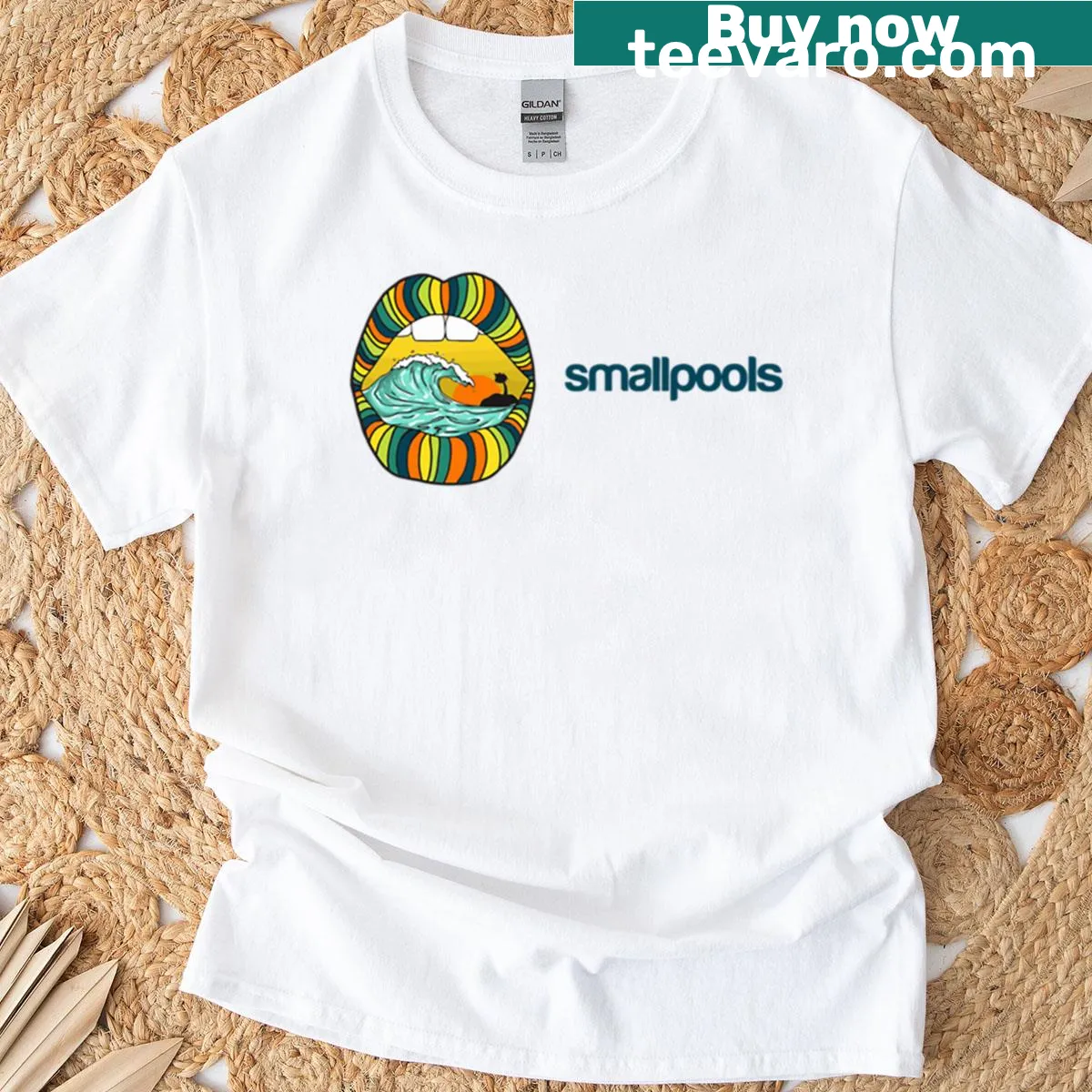 Urban Smallpools Bsymphony playful design T-shirt — on a men's t-shirt