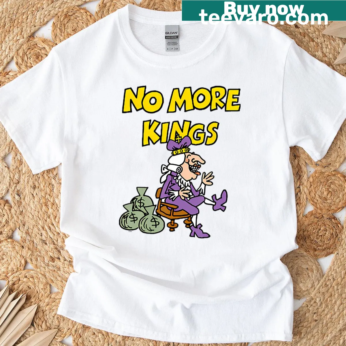 Cute kids t-shirt featuring a funny cartoon graphic — on a men's t-shirt
