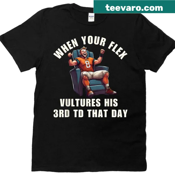 Funny fantasy football tee with humorous text about game day
