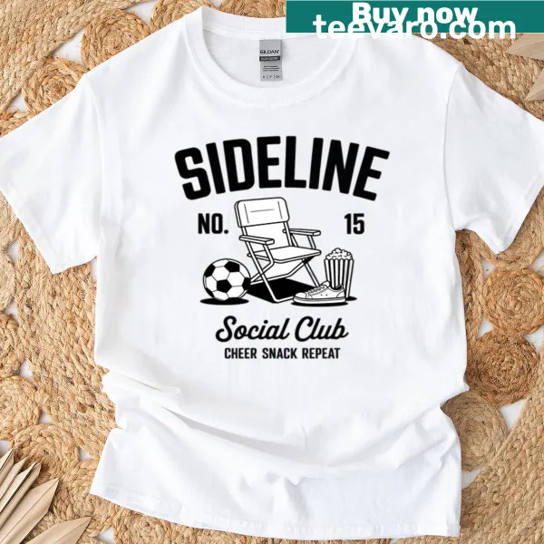 Soccer mom-themed T-shirt for game days and community events