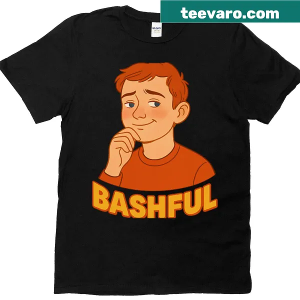 Retro-inspired T-shirt with abstract character design