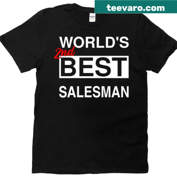 Humorous T-shirt with sales competition graphic