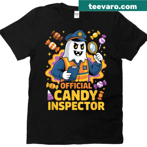 Playful Halloween graphic T-shirt designed for boys.