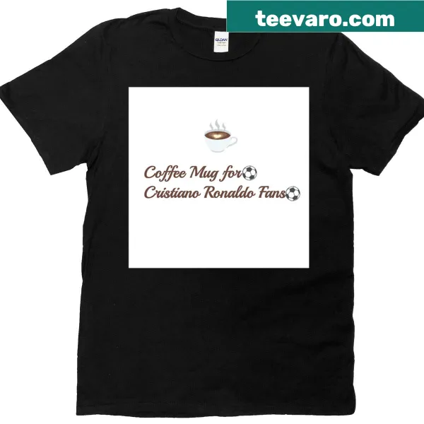 Illustration of Cristiano Ronaldo on a sports T-shirt.