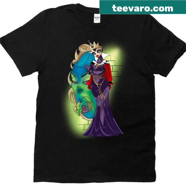 Evil Queen t-shirt featuring a bold fantasy design