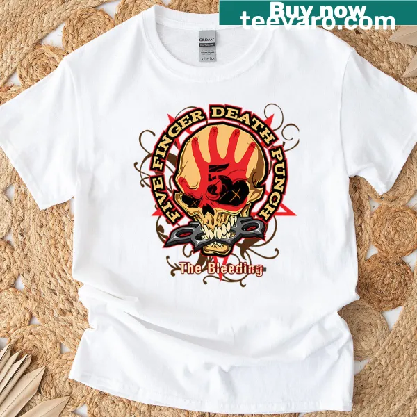 Cosmic abstract t-shirt inspired by Five Finger Death Punch