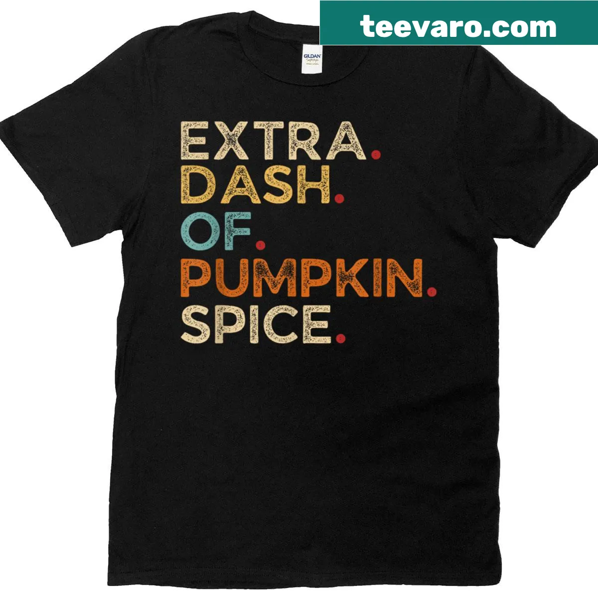 Funny pumpkin spice phrase on a seasonal T-shirt — on a men's t-shirt