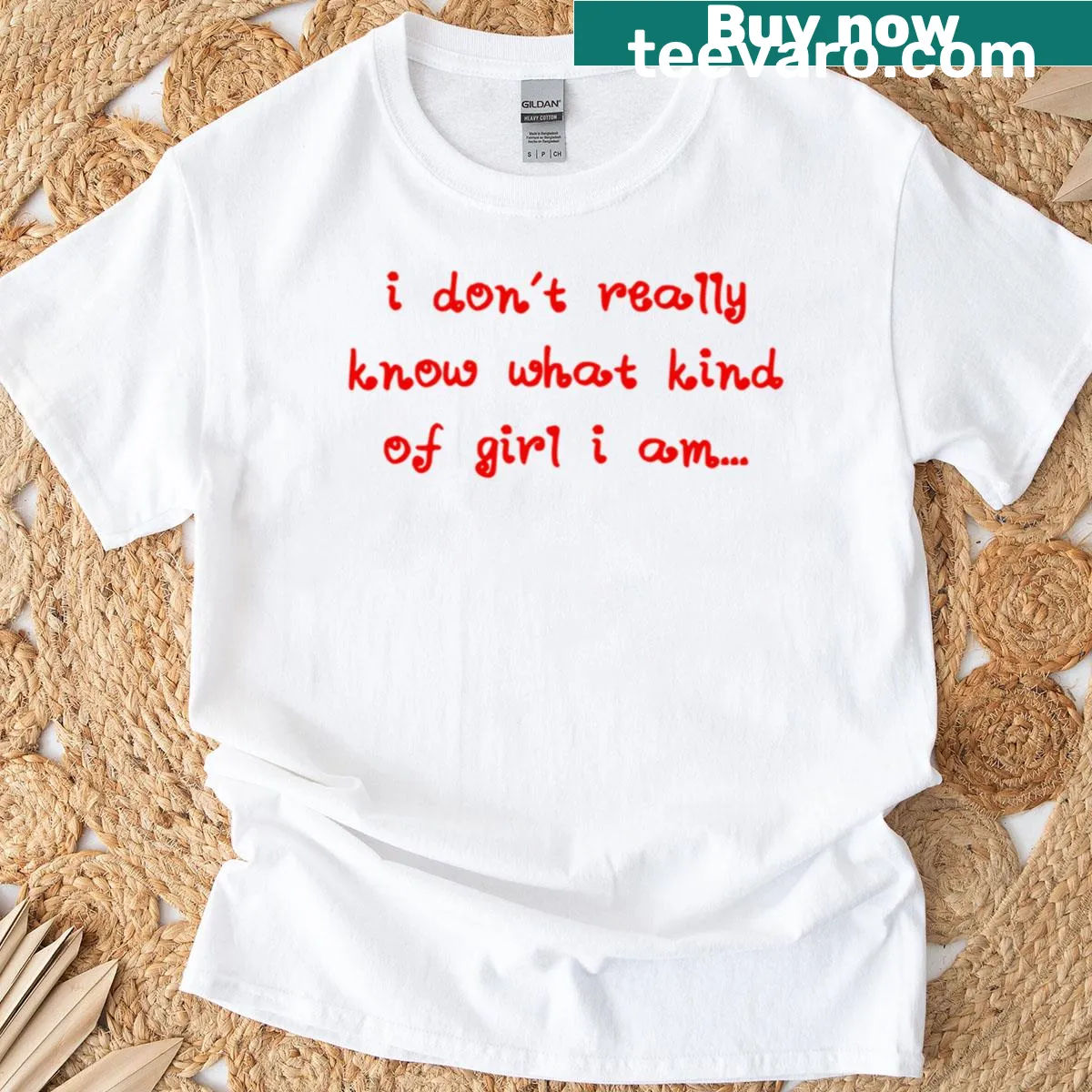 Whimsical t-shirt featuring the phrase from the movie Juno — on a men's t-shirt