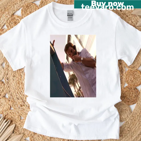 Edgy graphic referencing Dexter Morgan on a t-shirt.