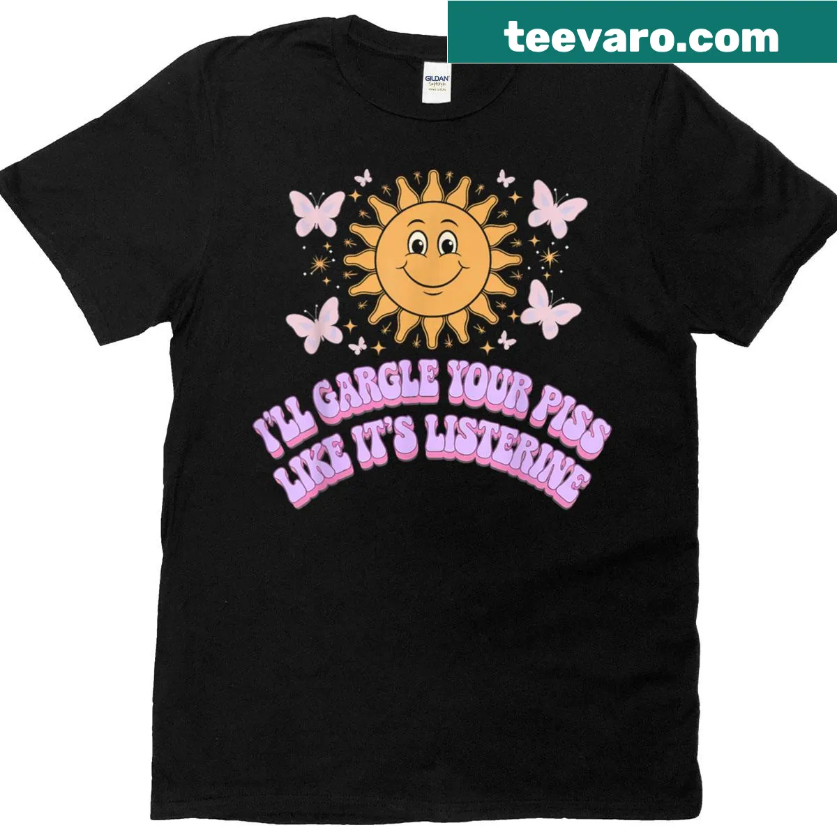 Bold and edgy humorous adult t-shirt — on a men's t-shirt