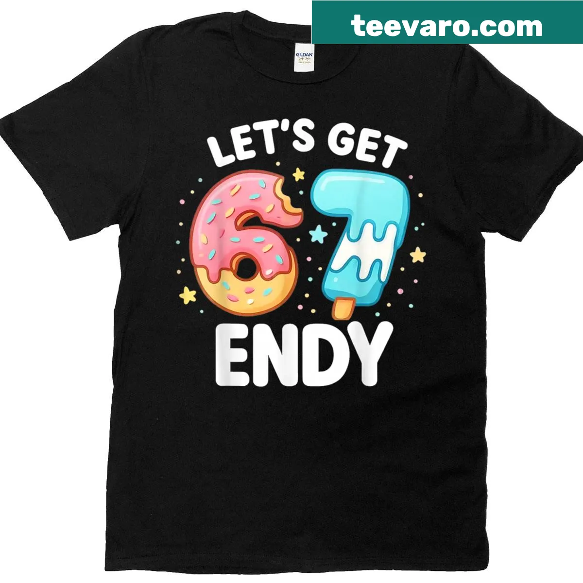 Funny meme-inspired t-shirt with playful text and numbers — on a men's t-shirt