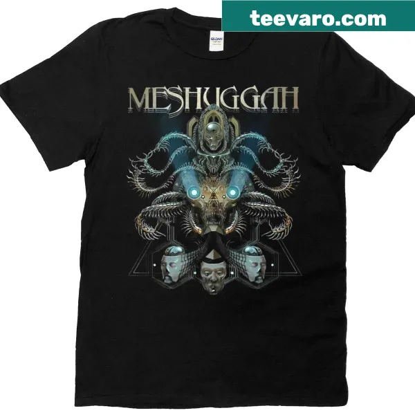 Meshuggah T-shirt featuring 'Human Apathy' graphic
