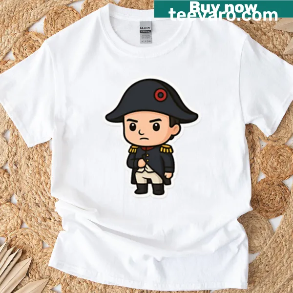 Cartoon depiction of Napoleon Bonaparte in Chibi style