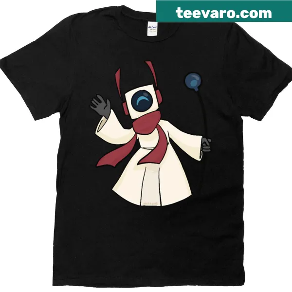Whimsical Prophetbot illustration on a comfortable t-shirt design