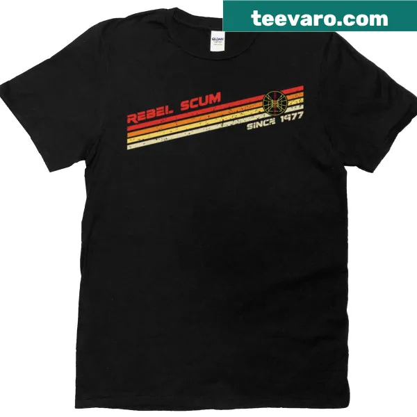Edgy t-shirt featuring 'Rebel Scum' text design