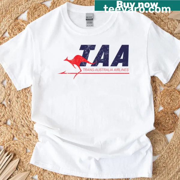 Distressed vintage logo T-shirt featuring TAA from the 60s