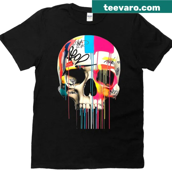 Humorous mortality-themed T-shirt with a witty tagline
