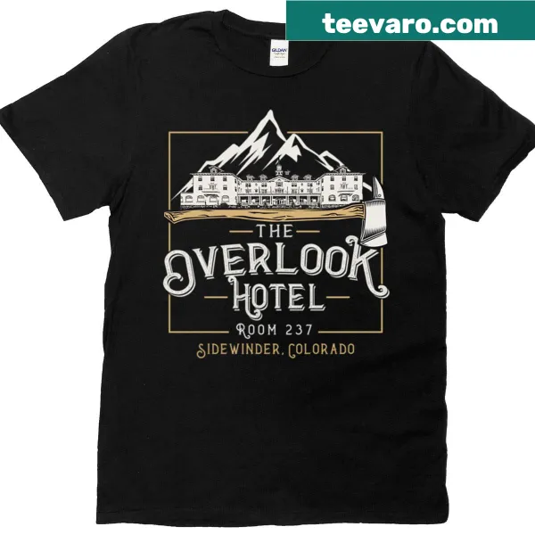 Vintage-style Overlook Hotel T-shirt