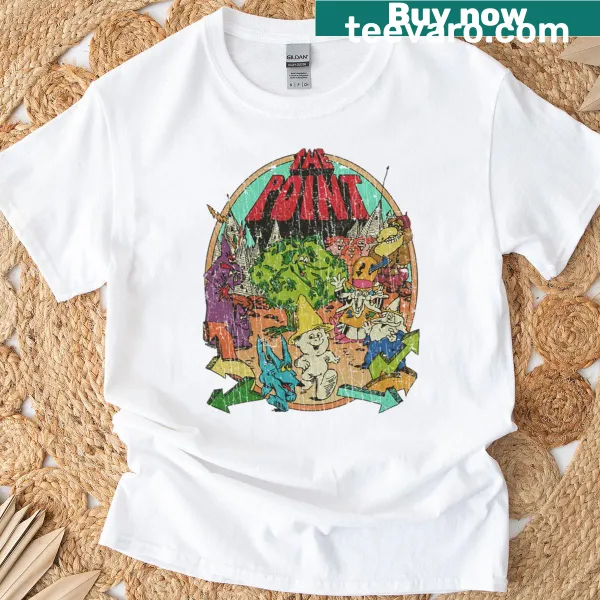 Vintage-inspired T-shirt celebrating the 1971 film The Point