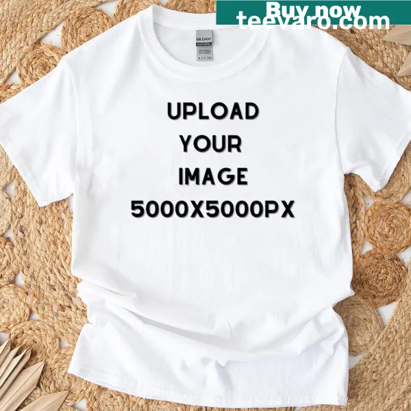 Customizable T-shirt for uploading your images or graphics