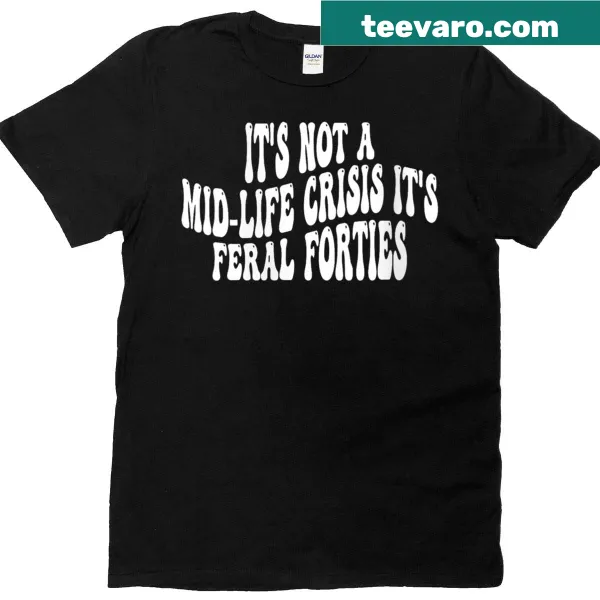 Funny T-shirt for women celebrating turning forty