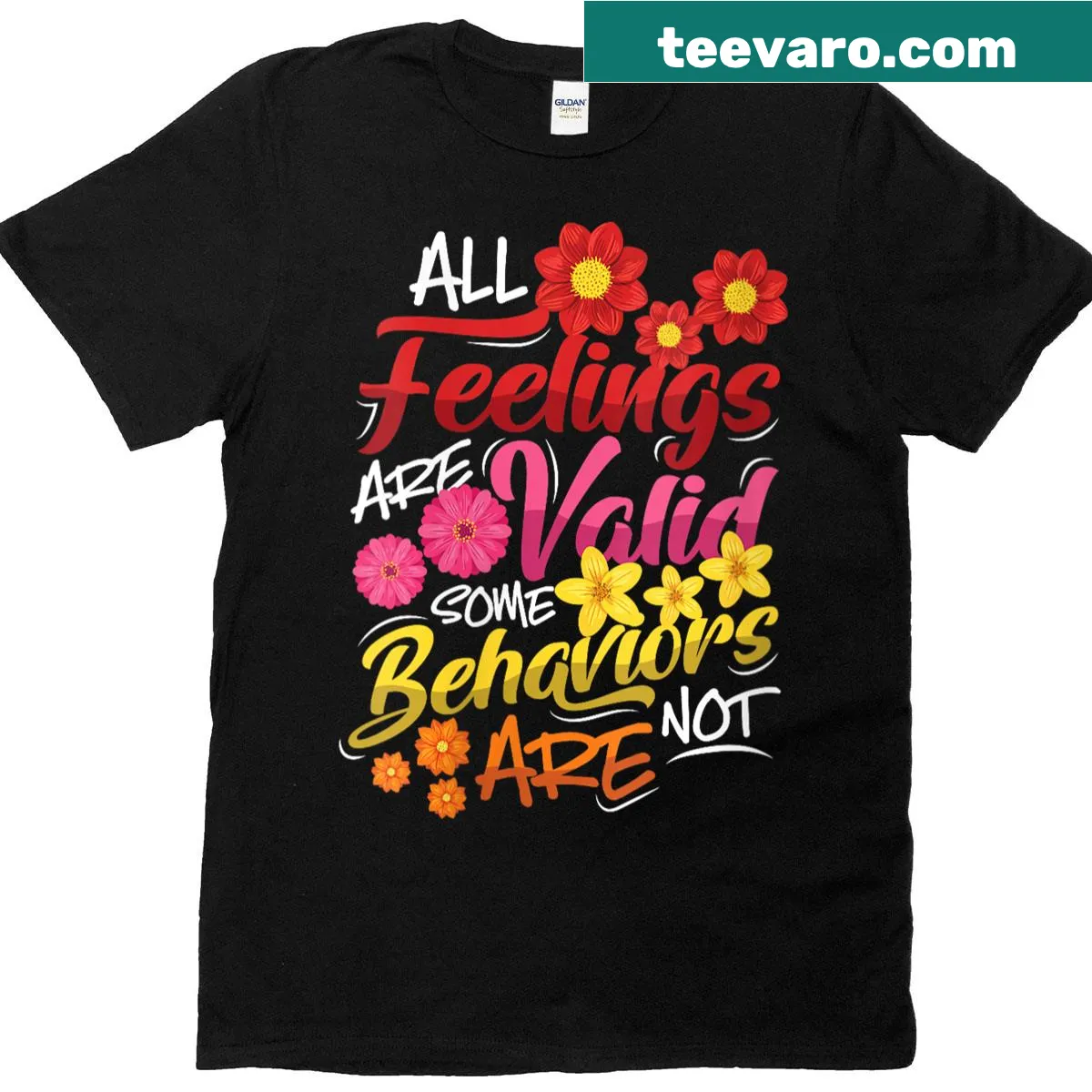 Inspirational T-shirt promoting mental health awareness and kindness — on a men's t-shirt