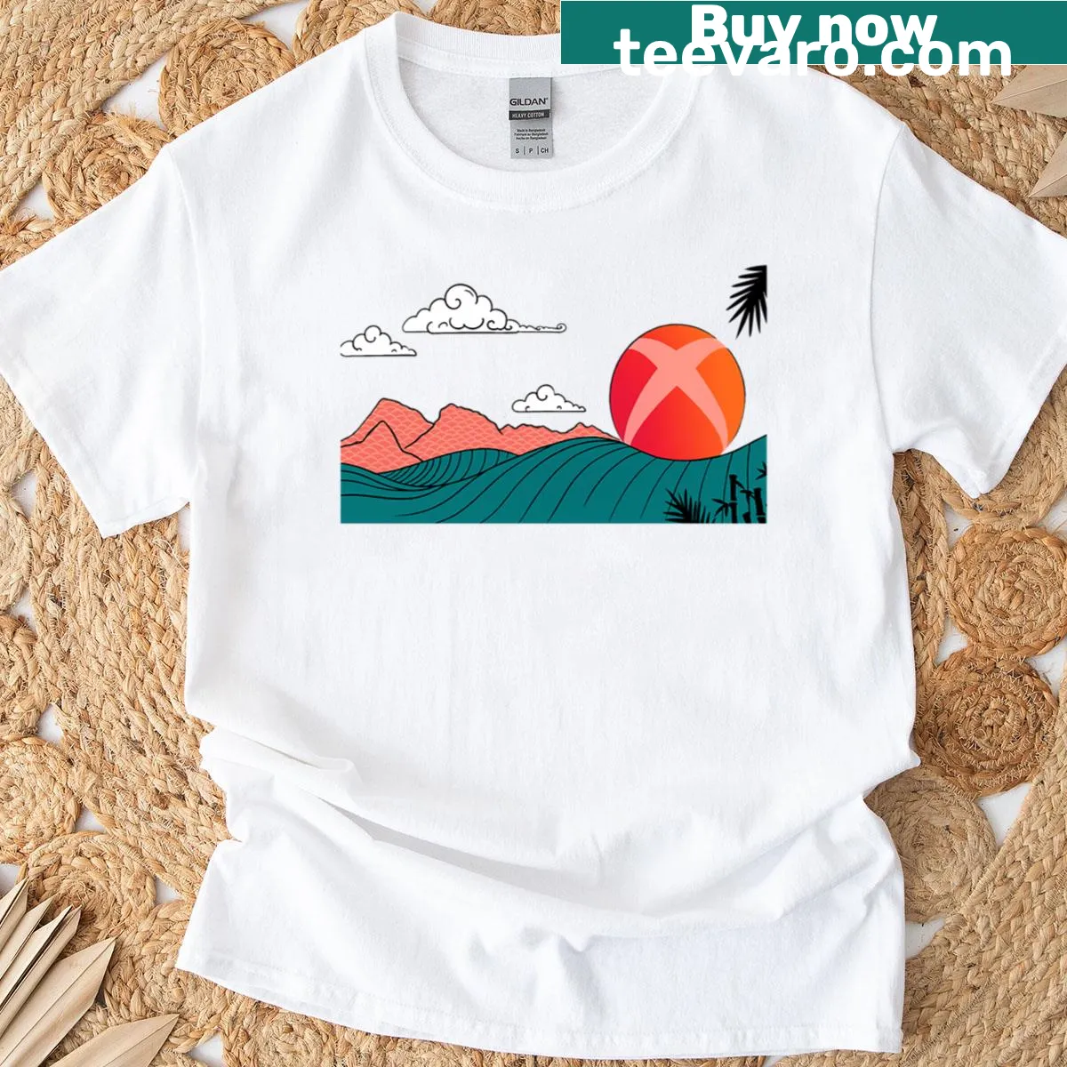 Inspiring Xbox t-shirt celebrating Asian Pacific Islander identity — on a men's t-shirt