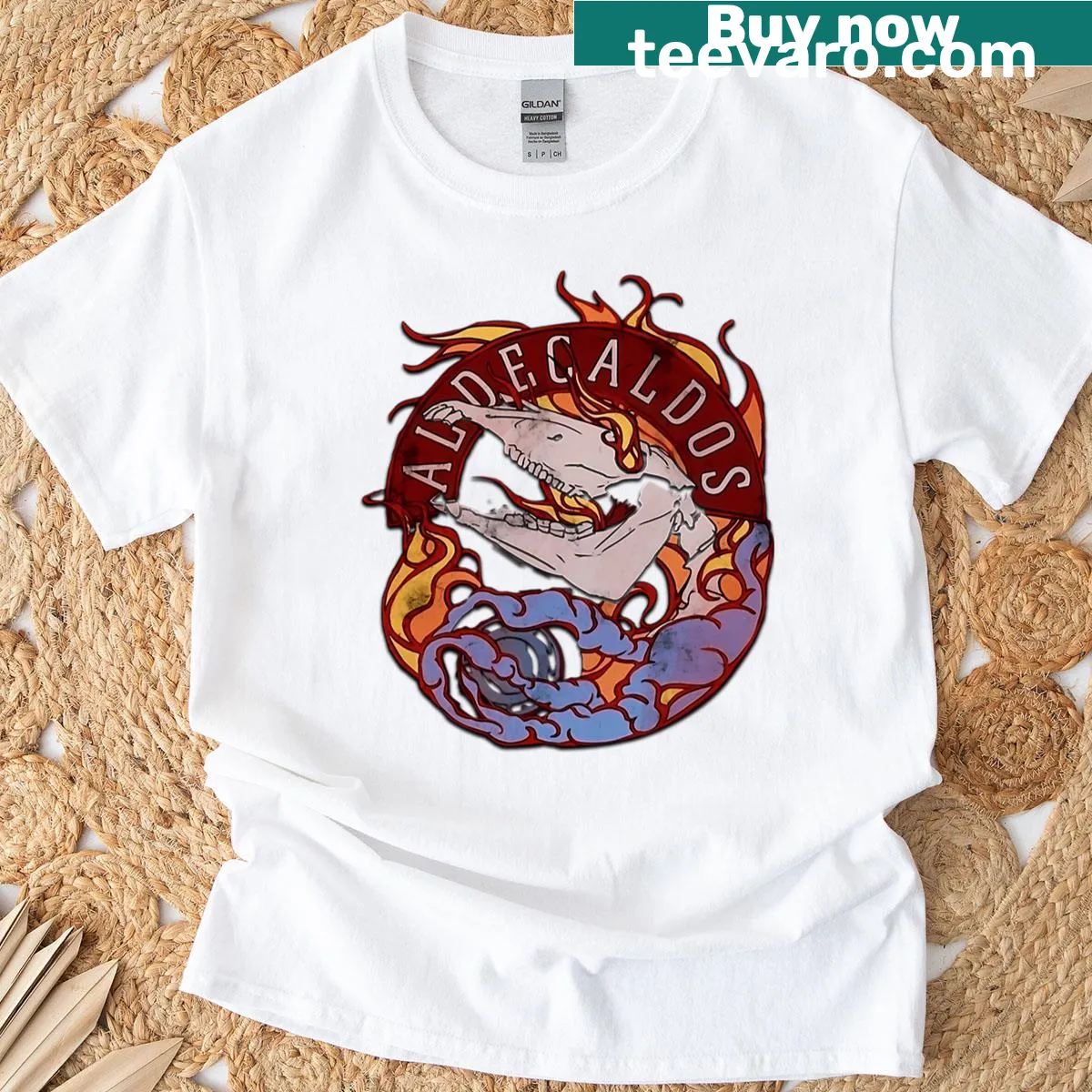 Illustrative design celebrating the spirit of a nomad — on a men's t-shirt