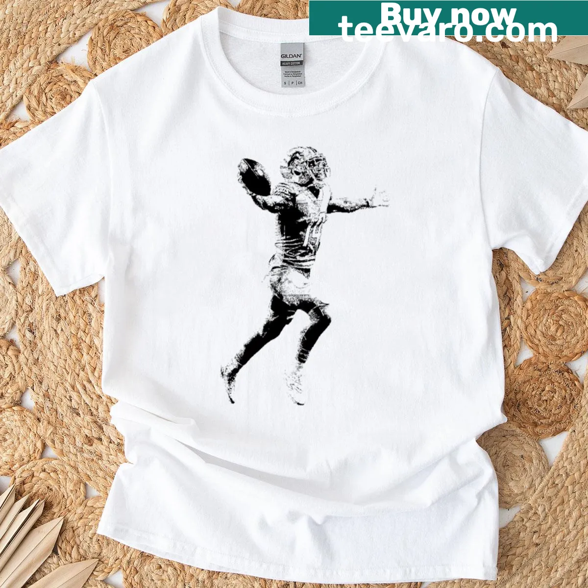 Sport-themed t-shirt with Amon Sport Ra design — on a men's t-shirt