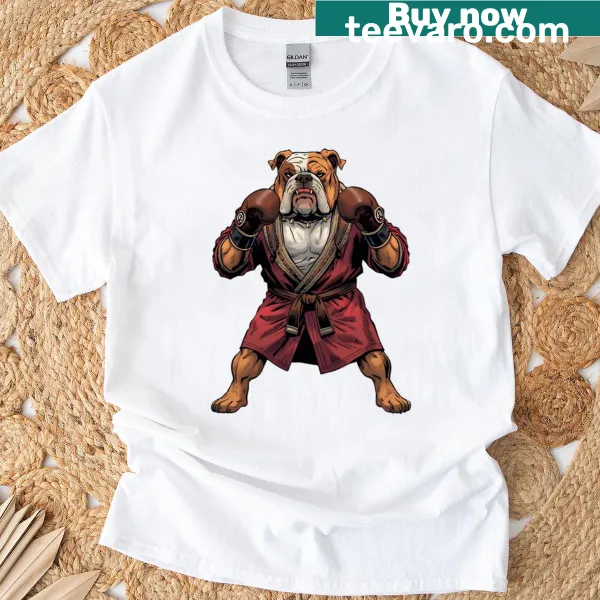 Cute cartoon Boxer Bulldog T-shirt