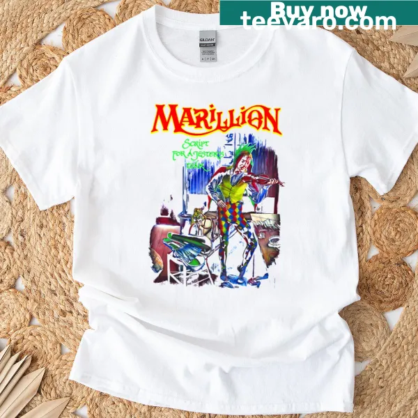 Vintage distressed Marillion T-shirt featuring their iconic logo