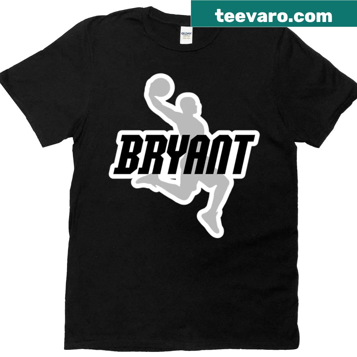 Inspirational basketball t-shirt honoring Bryant — on a men's t-shirt